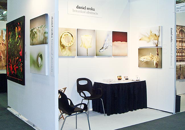 Daniel Sroka's booth at the prestigious Artexpo Show in New York, March 2011.