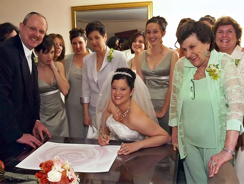 a memorable part of our wedding