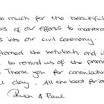 Our ketubah: a reminder of the promises we made