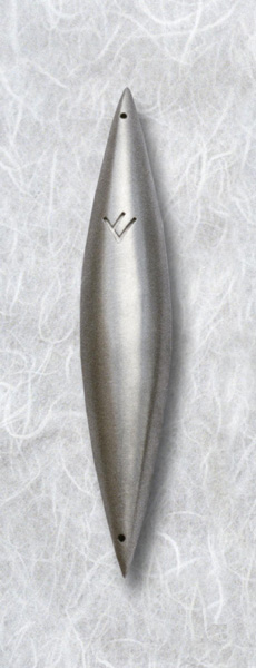 Shuttle Mezuzah by Laura Cowan