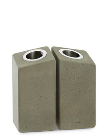 Concrete Candlesticks by Marit Meisler