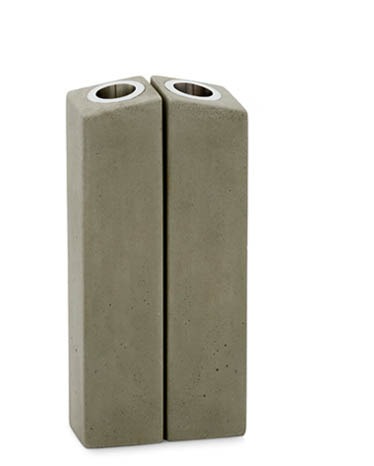 Concrete Candlesticks (Tall) by Marit Meisler