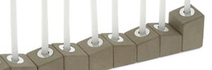 Concrete Menorah by Marit Meisler